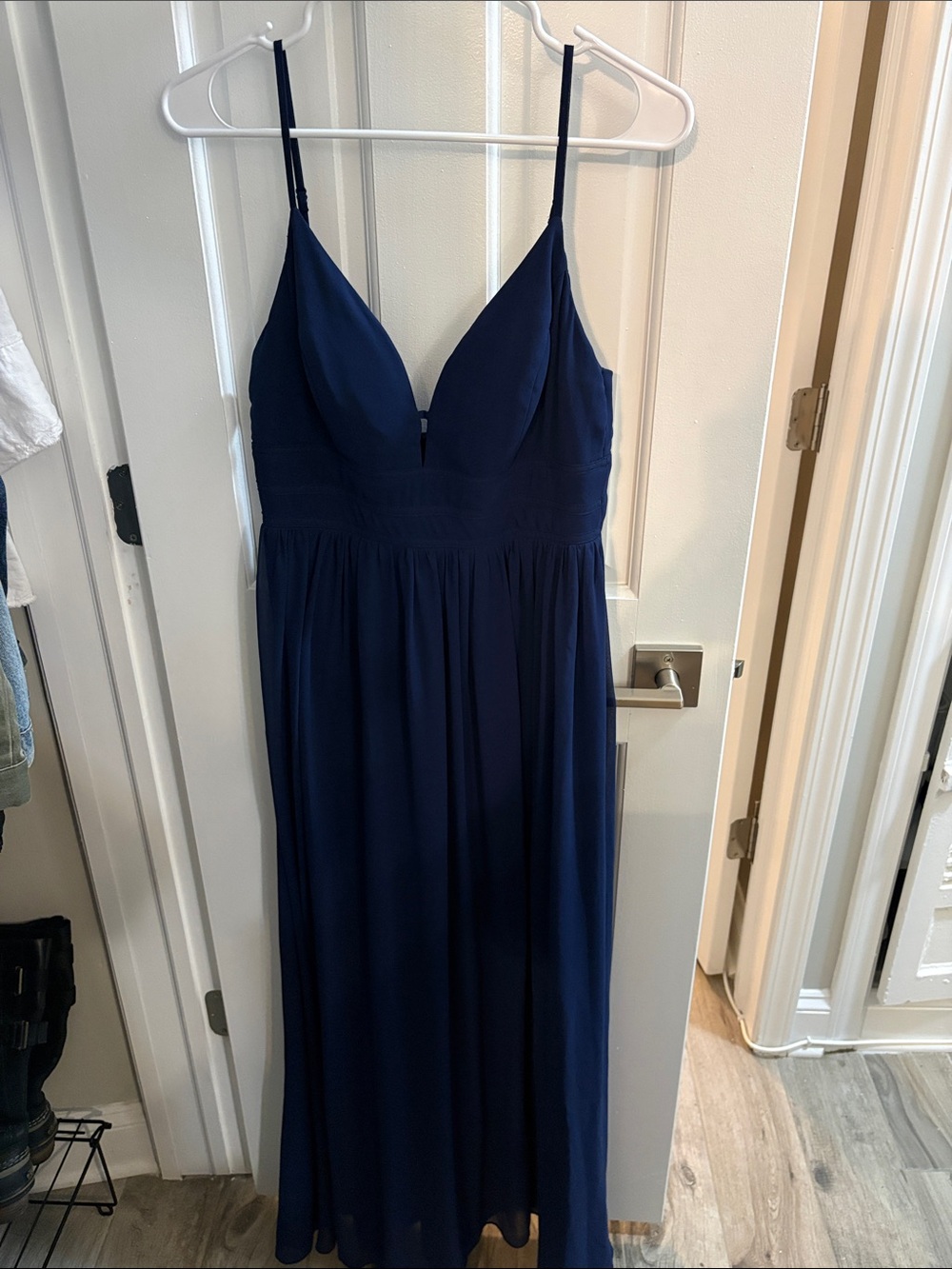Navy bridesmaid/black tie dress